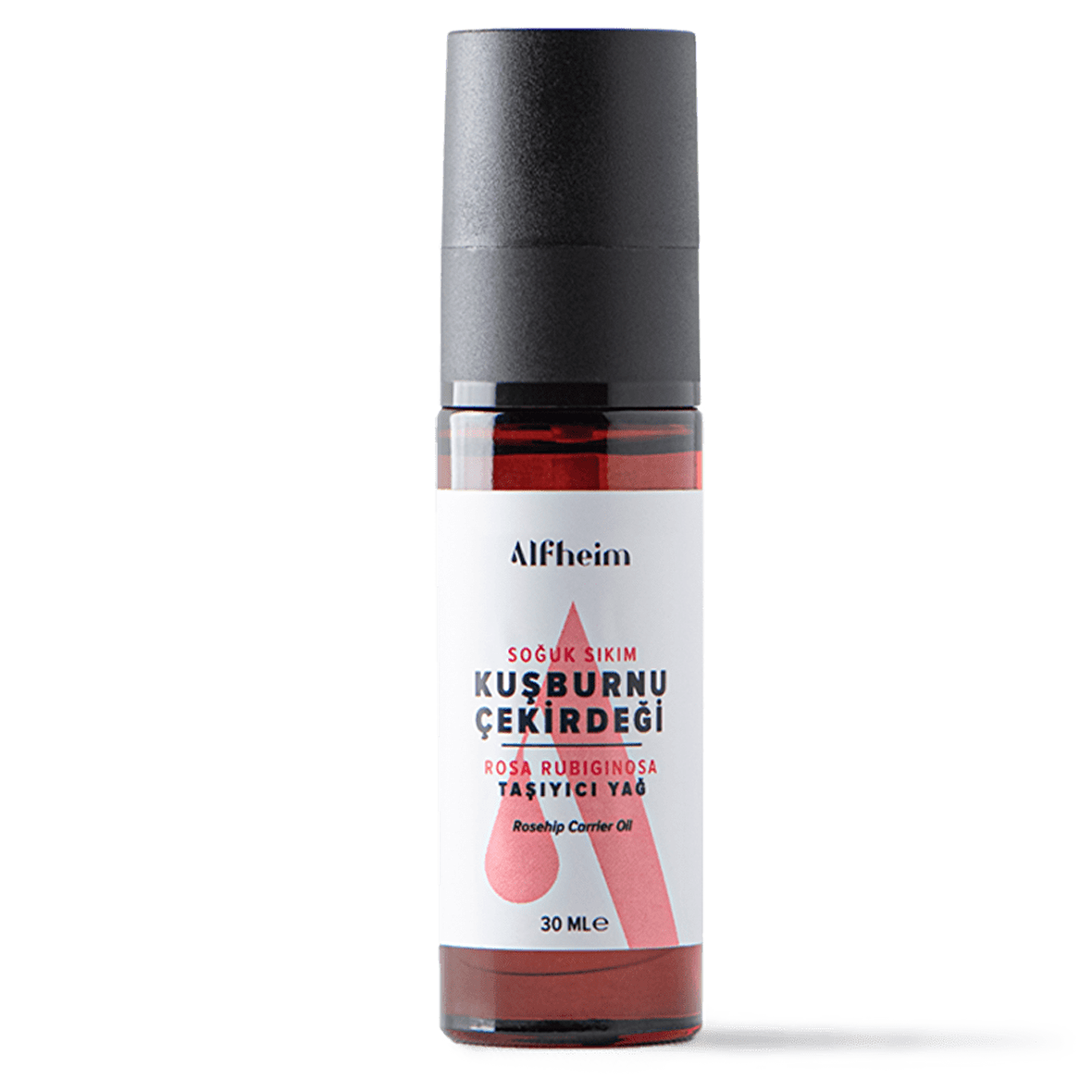 Alfheim Kuşburnu Çekirdeği Taşıyıcı Sabit Yağı/ Kuşburnu Çekirdeği Yağı/ Aromaterapi/ 30 ml